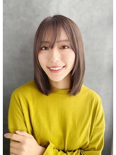 ヘアーメイク リアン 城陽店(Hair Make REAN)&nbsp;ミディアムレイヤー　ストレートヘア