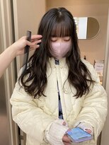 パークレーン アイス イヴェン(park lane ICI yeven)&nbsp;レイヤーカットロングレイヤーグレージュ春カラー