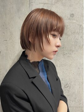 g r a i n canvas. 川崎/ショート/ボブ/髪質改善【グレイン】【5月1日~(予定)】 顔周りレイヤーボブ/髪質改善/艶カラー/白髪/オージュア/川崎