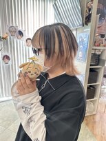 トーキョー オタクヘアー(TOKYO OTAKU HAIR)&nbsp;ウルフカット×アンブレラカラー