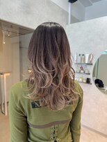 ジーナ  札幌大通(Zina)&nbsp;美髪＊グラデーションカラー＊ミルクティブロンド＊Zina札幌大通