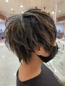 アール 滝ノ水店(#arl) ショートウルフレイヤー外ハネ