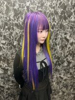 エルシャドール(EL-SHADDOLL) エクステが得意な美容師が作るカラー+エクステ/前髪エクステ