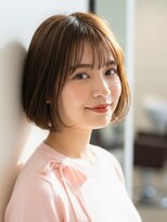 ユニット 蕨西口店(UNIT) ショートボブ髪型20代30代40代50代丸顔面長蕨
