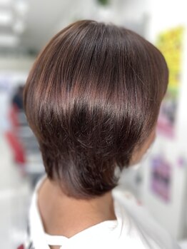 ヘアーファースト(Hair FIRST)の写真/髪質にあったスタイルを提案！ショ-トスタイルドライ仕上げでお手入れしやすいスタイルを実現♪