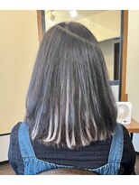 リピュア(Re:PURe)&nbsp;**インナーカラー風シルバーグレーチップエクステ**
