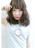 【Blanc/天王寺】ラフウェーブ_デジパ_切りっぱなしボブs