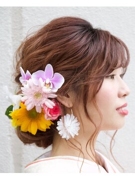 シャンス ヘアー(Chance hair) 【Marie style】振袖ヘアセット