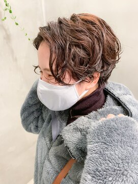 テトヘアー(teto hair) ハンサムショート、ウェーブパーマ、ニュアンスパーマ