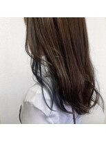 ルアナ 梅田店(Luana)&nbsp;インナーカラー☆ブルー