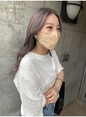 透明感◎ラベンダーグレージュ