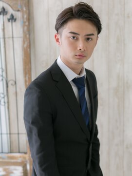 トニーアンドガイ メン 与野駅前店(TONI&GUY MEN) ビジカジアップバング☆ツーブロックショートa