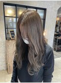 ブリーチなしミルクティーベージュ