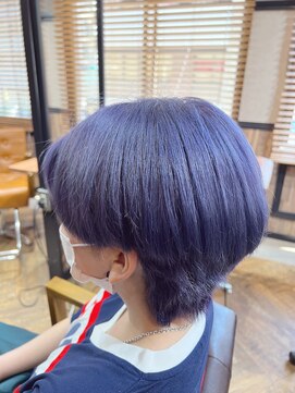オーブ ヘアー リリー 博多2号店(AUBE HAIR lily) ディープラベンダーカラー!