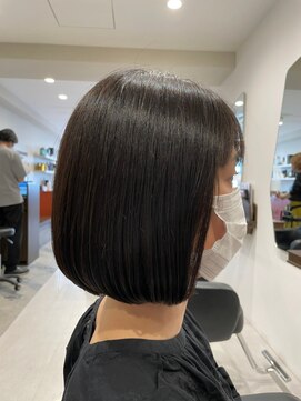 アフロディーテギンザ 日本橋人形町店(APHRODITE GINZA) 髪質改善/切りっぱなしボブ/美髪/30代40代/［人形町］