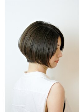 ヘア デザイン リスク(HAIR DESIGN RISK) 【RISK 高橋勇太】シルエットが完璧!!前下がりショートボブ