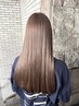 [ウル艶サラ艶バツグン♪]　カット+髪質改善(酸熱)トリートメント　¥15400