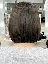 ラルムバイシー 新宿(LARME by Sea)&nbsp;ショート・ボブ×ダークアッシュ/モード[韓国/前髪]
