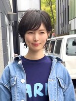 ロビー 表参道(ROBBY)&nbsp;ショートヘア/レイヤー/分け目なし/前髪あり/30代・40代