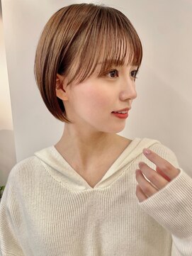 サンドシーン(sand scene) @abiru_sand/ショートボブ/くびれボブ/大人可愛い20代30代40代