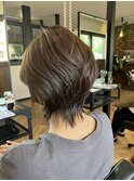 ウルフ_ショート_ベージュ