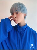 斜めバング/グレージュカラー/デザインカラー/渋谷/渋谷駅