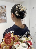 オニキス(ONYX)&nbsp;卒業式ヘアセット×着付け【aya chisato】