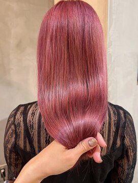 ジーナ 船橋(Zina) 髪質改善＊くびレイヤーピンクベージュ＊美髪【Zina船橋】