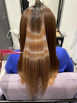 アルコイリスバイドールヘアー(ARCOIRIS by Dollhair) 酸性ストレート髪質改善トリートメント艶髪美髪都島