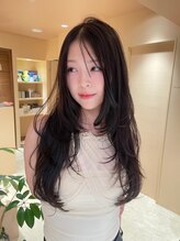 エミュ(emu) 韓国風軽めlayercut♪透明感たっぷり暗めカラー
