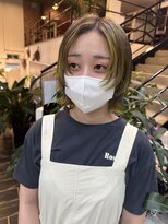 if&nbsp;ウルフカット/ニュアンスカラー/イエロー/ベージュ