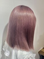 サロンドジョー(salon de joe)&nbsp;ケアブリーチダブルカラーインナーカラーショートボブレイヤー