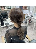 大人かわいい編みおろし