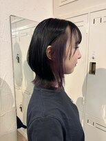 エスク オブ ヘアー(SQ of hair)&nbsp;blue-black×lavender