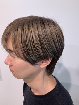 モモ(momo) 白髪ぼかしカラー