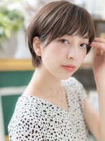 カバーヘア イヴ 戸頭店(COVER HAIR EVE)&nbsp;大人かわいいアースカラー小顔丸みショートh3戸頭20代30代40代