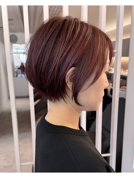 ビファイン 本店(Befine) ダスティピンク と ショートヘア★