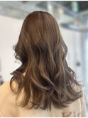 ブリーチ無し！明るめミントグレージュカラー◎ 佐藤