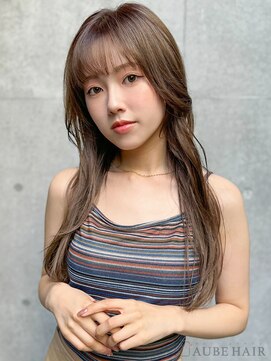 オーブ ヘアー ミエル 広島段原店(AUBE HAIR miel) 20代・30代_大人可愛い透明感_ショコラブラン