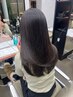 【髪質改善】 カット＋巻ける縮毛矯正 美髪ストレート ￥17710