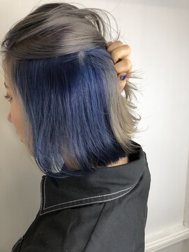 ノエルデイズ(NOEL_DAYS) クールブルーインナーカラー