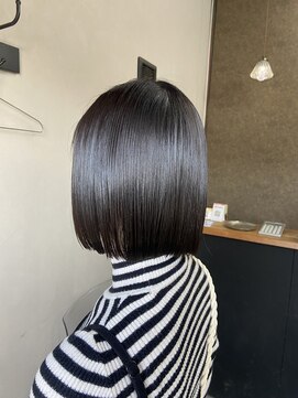 カンナカンナ 三佐店(cannaCANNA) ボブ×アッシュグレー×インナーカラー