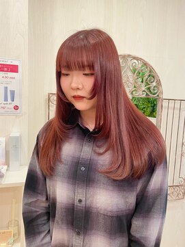 シュガー ヘアアンドネイル 仙台(SUGAR) チェリーレッド×レイヤー