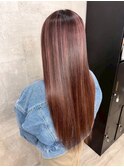 ピンクブラウン