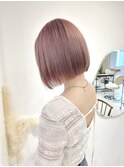 【amoretto_ yu-ka.】ピンクラベンダーベージュ.
