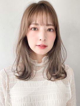 アグノス 青山(Agnos) グランマッシュ暗めカラーモテ髪艶感フェイスフレーミング