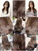 小顔レイヤーカットミディアムレイヤーレイヤーロング【日本橋】