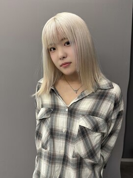 ロテ 名古屋 名駅店(Lote.) ミディアムヘア/暗めカラー/グランマッシュ