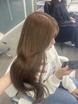 アイシー 表参道(ICY)&nbsp;明るめヘーゼルベージュ/ブリーチなしダブルカラー