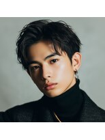 ロッソ ヘアアンドスパ 谷塚店(Rosso Hair&SPA)&nbsp;センターパート/ウルフ/マッシュ /メンズカット